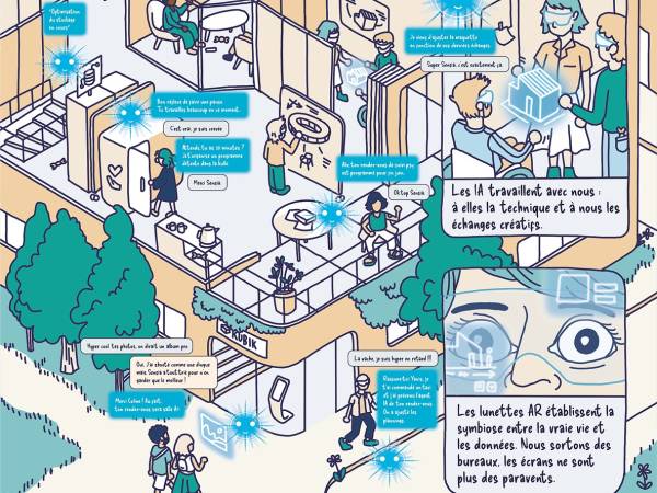 Sensipode - Affiche Extralucide du pôle UX/UI responsable