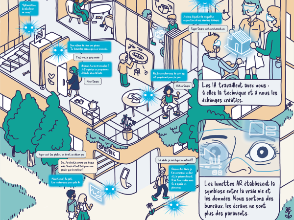 Sensipode - Affiche Extralucide du pôle UX/UI responsable