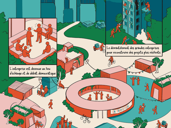 Sensipode - Affiche Extralucide du pôle Stratégie à impact